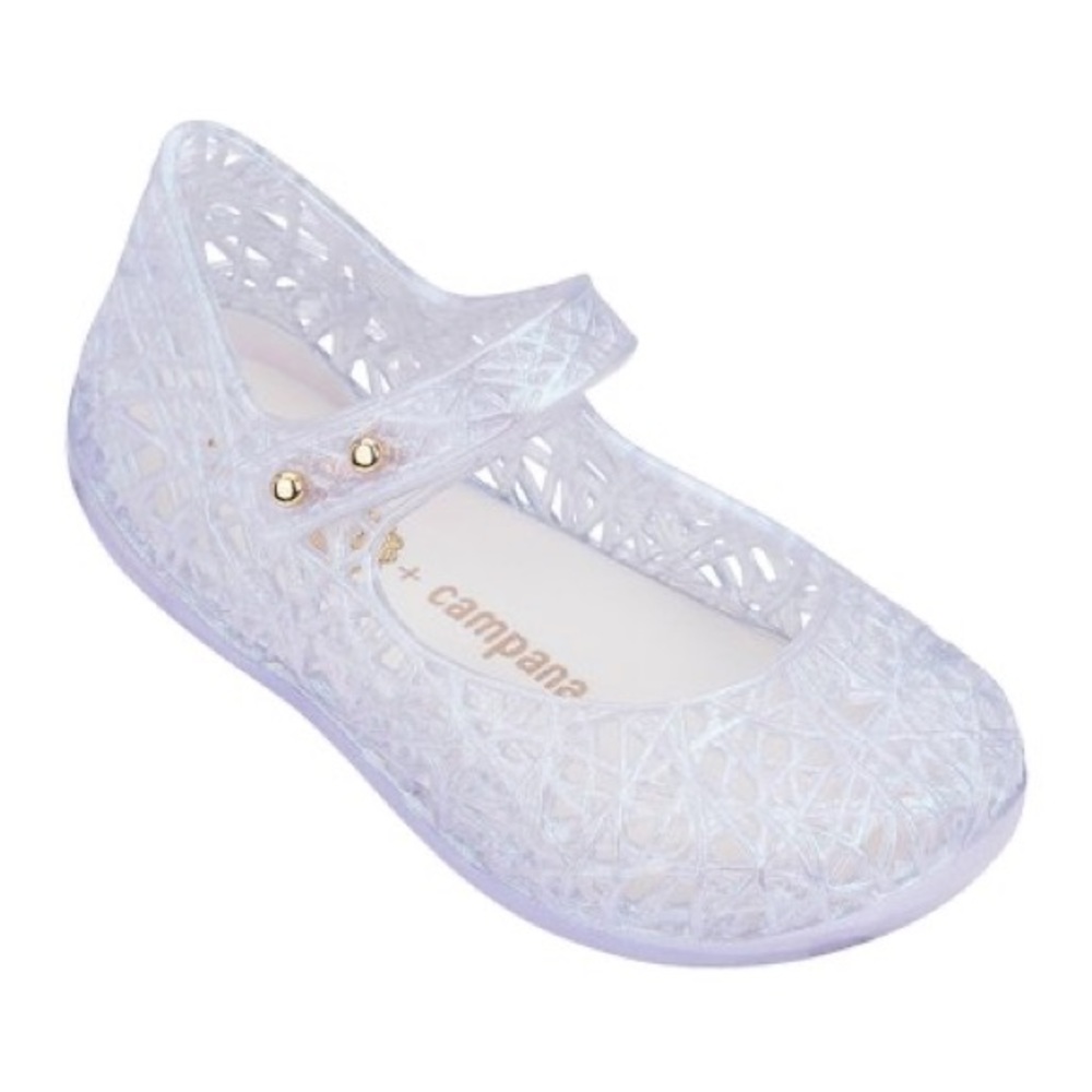 Mini Melissa Clear Mini Campana Zigzag